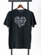 花びらハートTシャツ