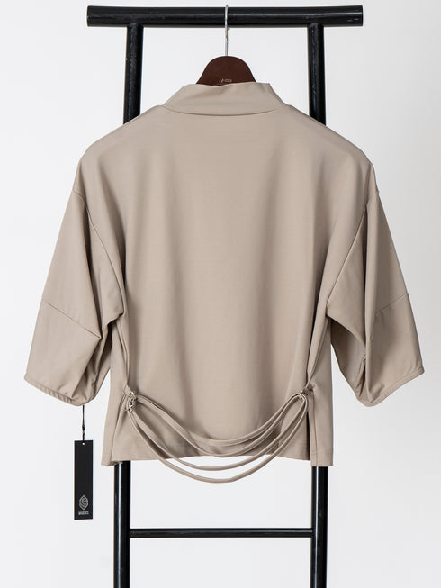 ランタン7分袖プルオーバー