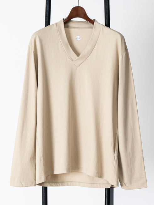 ジュバンロングスリーブティーシャツ(二つ巴)