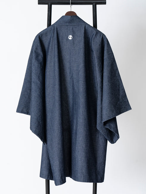 デニムオリジナルハオリ(二つ巴)