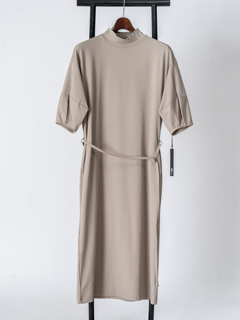 ランタン7分袖ワンピース