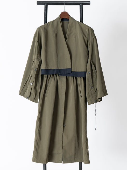 和ポンチョ&ジレワンピース