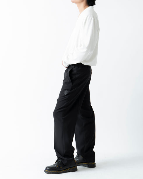 Unisex 和ウエストゴム テーパードパンツ