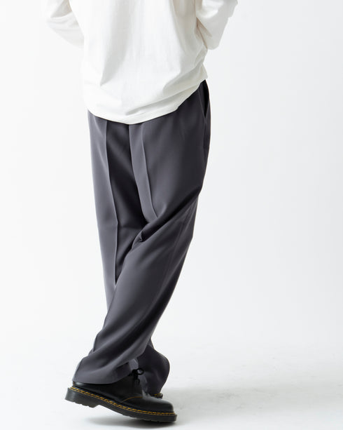 Unisex 和ウエストゴム テーパードパンツ