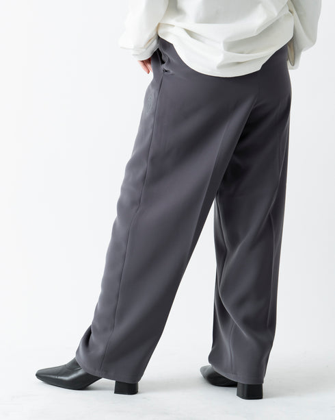 Unisex 和ウエストゴム テーパードパンツ