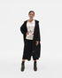 UNISEX LONG FLARE HOODIE