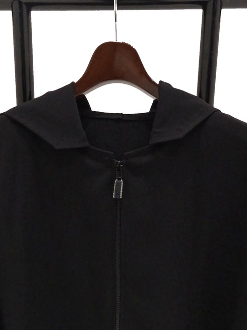 UNISEX LONG FLARE HOODIE