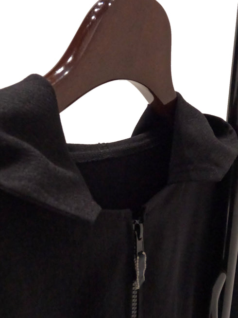 UNISEX LONG FLARE HOODIE