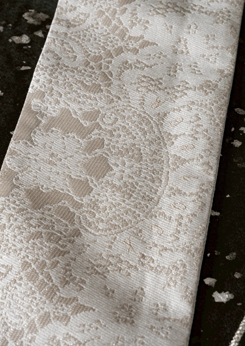 【振袖ドレス】蝶 ホワイトレース