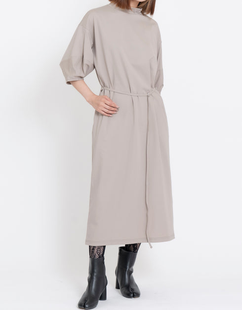 ランタン7分袖ワンピース