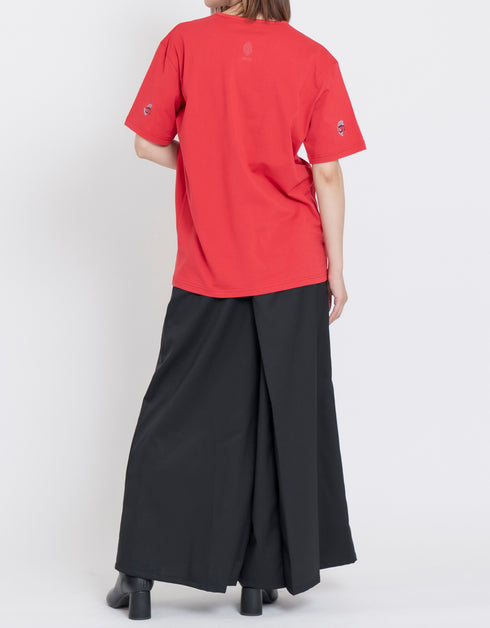 Unisex 花びら69丸首Tシャツ