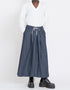 デニムイージーハカマ(二つ巴)