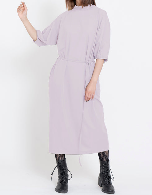 ランタン7分袖ワンピース