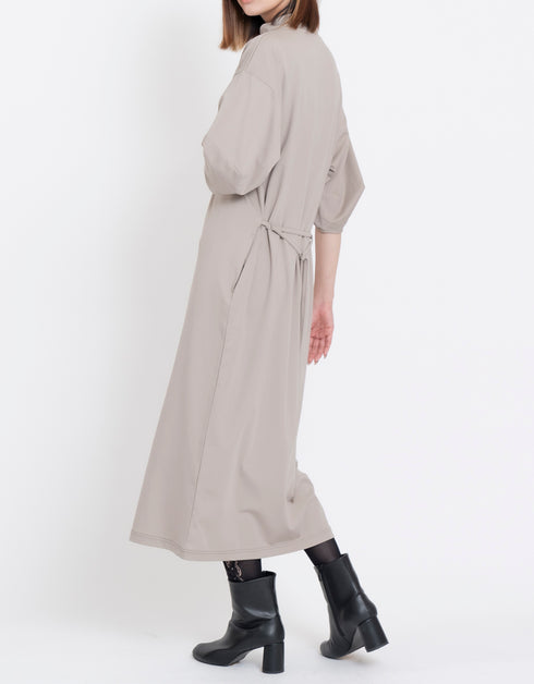 ランタン7分袖ワンピース