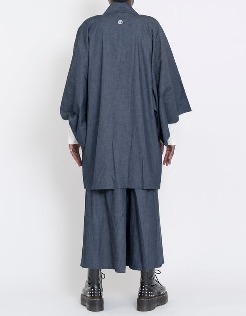 デニムオリジナルハオリ(二つ巴)