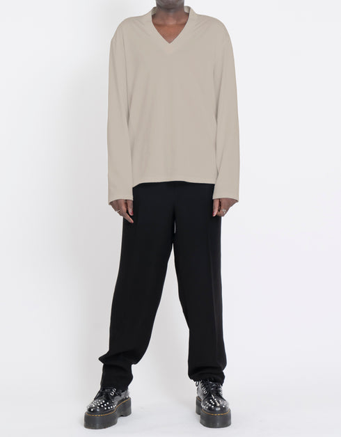 ジュバンロングスリーブティーシャツ(二つ巴)