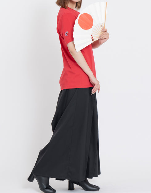 Unisex 花びら69丸首Tシャツ