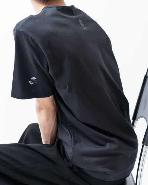 Unisex 花びら69丸首Tシャツ