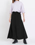和ウエストゴム袴スカート