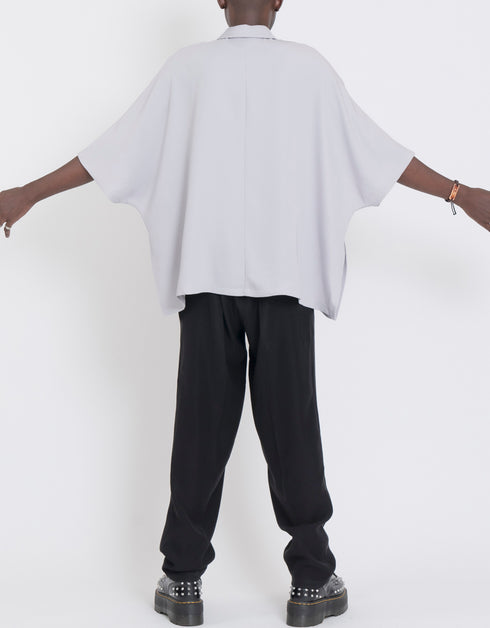 Unisex 和ウエストゴム テーパードパンツ