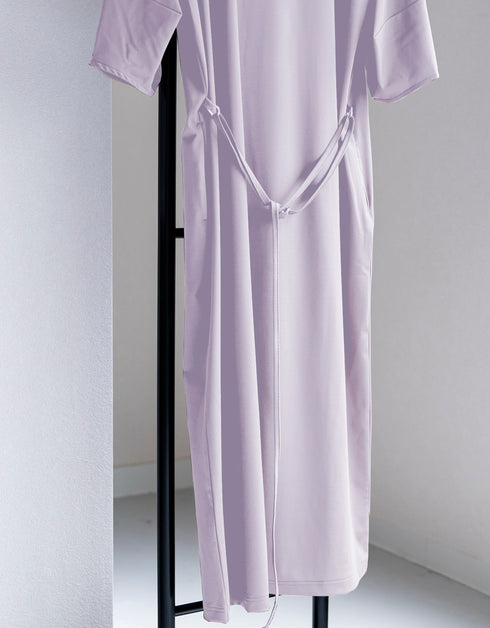 ランタン7分袖ワンピース