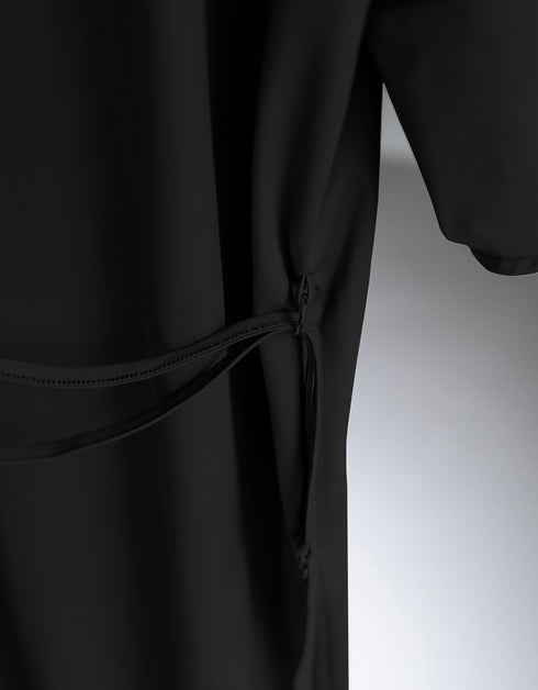 ランタン7分袖ワンピース