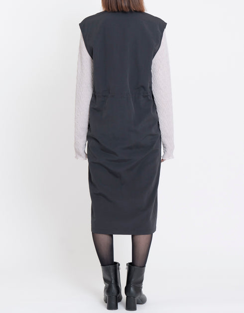 和ポンチョ&ジレワンピース