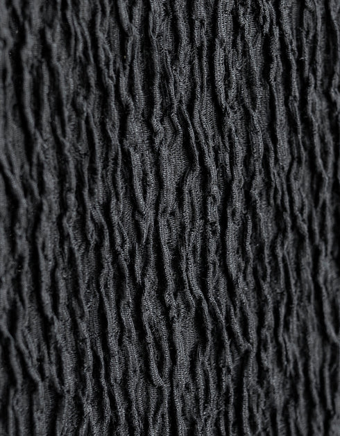 絞り編みジャージプルオーバー