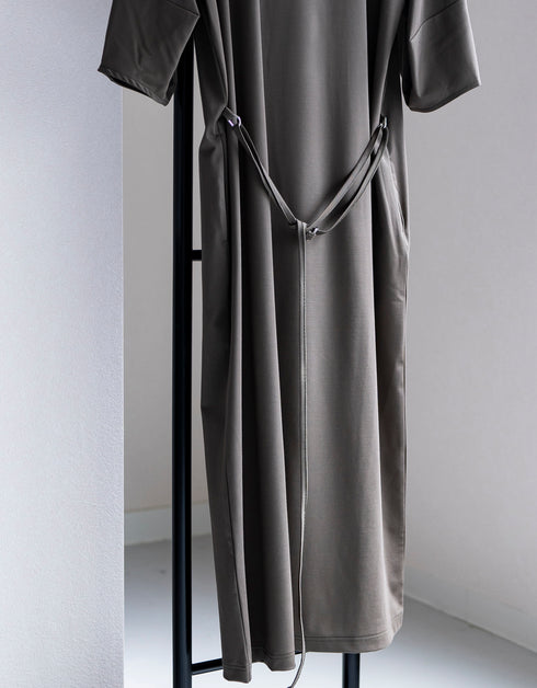 ランタン7分袖ワンピース