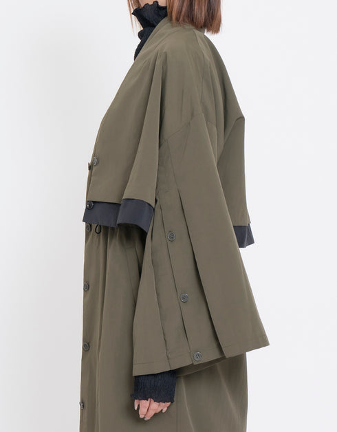 和ポンチョ&ジレワンピース